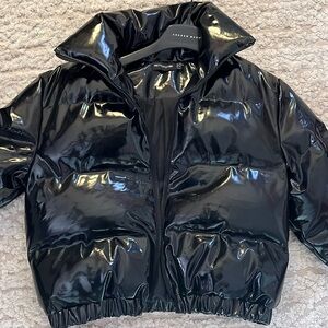 Pretty little thing puffer bubble jacket